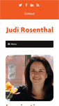 Mobile Screenshot of judirosenthal.com